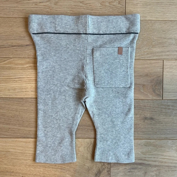 Lunya Cozy Cotton Silk Soft Ribbed Shorts Heather Grey Small Casual Lounge - Picture 3 of 5